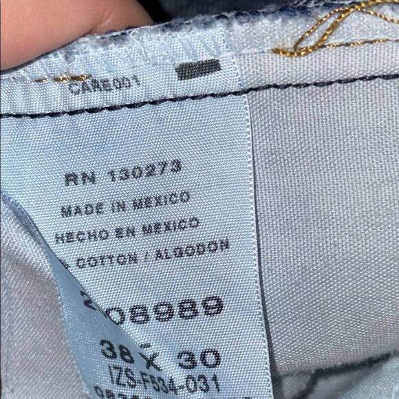 Lee Blue Relaxed Fit Jeans Classic Style - Picture 9 of 9